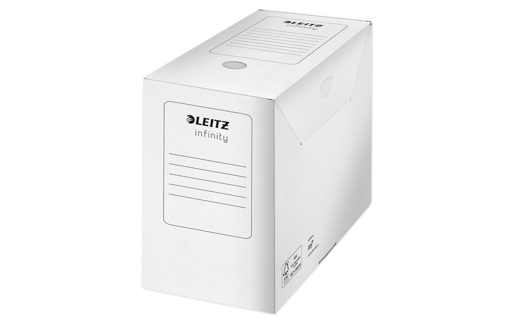 Leitz Boîte d’archivage Infinity 150 mm, Blanc