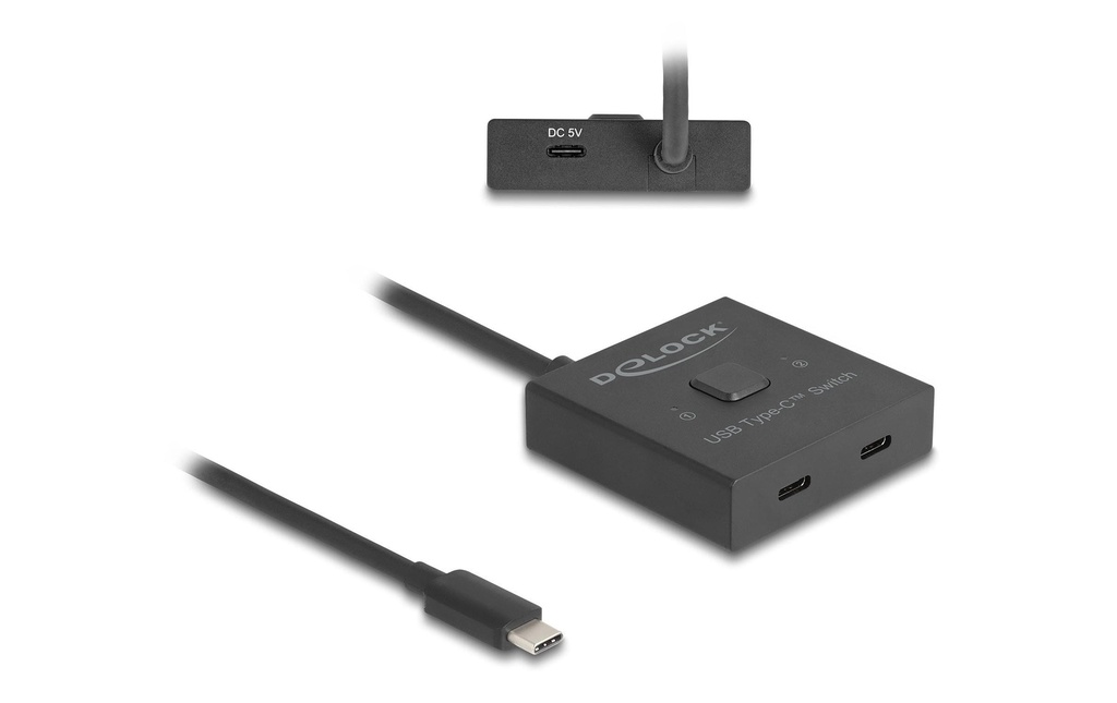 Delock Commutateur 8K Prise USB C