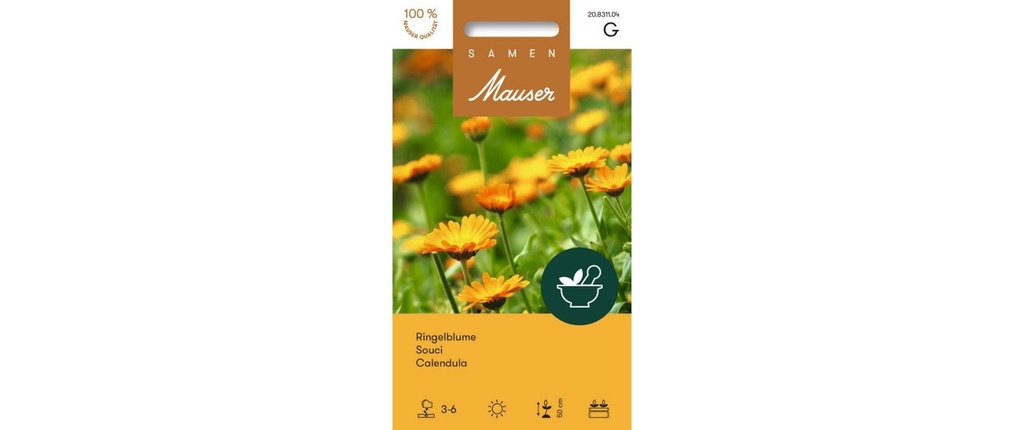 Samen Mauser Plantes médicinales fleur de souci