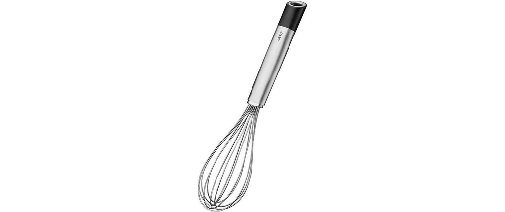 GEFU Fouet Primeline 22 cm, Noir/Blanc