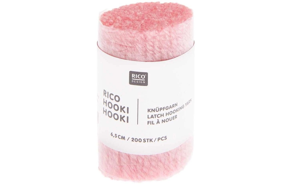 Rico Design Fil à nouer Hooki Rose