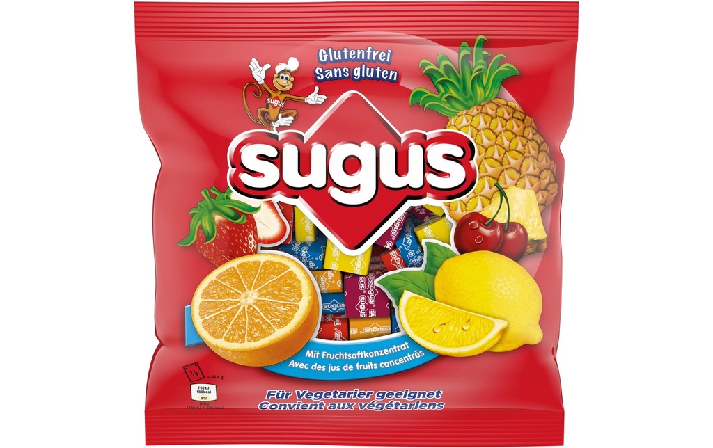 Sugus Bonbons à croquer sans gluten 400 g