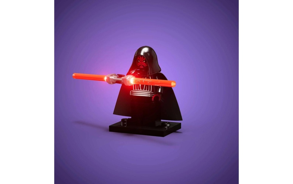 Light My Bricks 2.0 Astro LED – Dark Maul Sabre laser avec câble plat de 30 cm