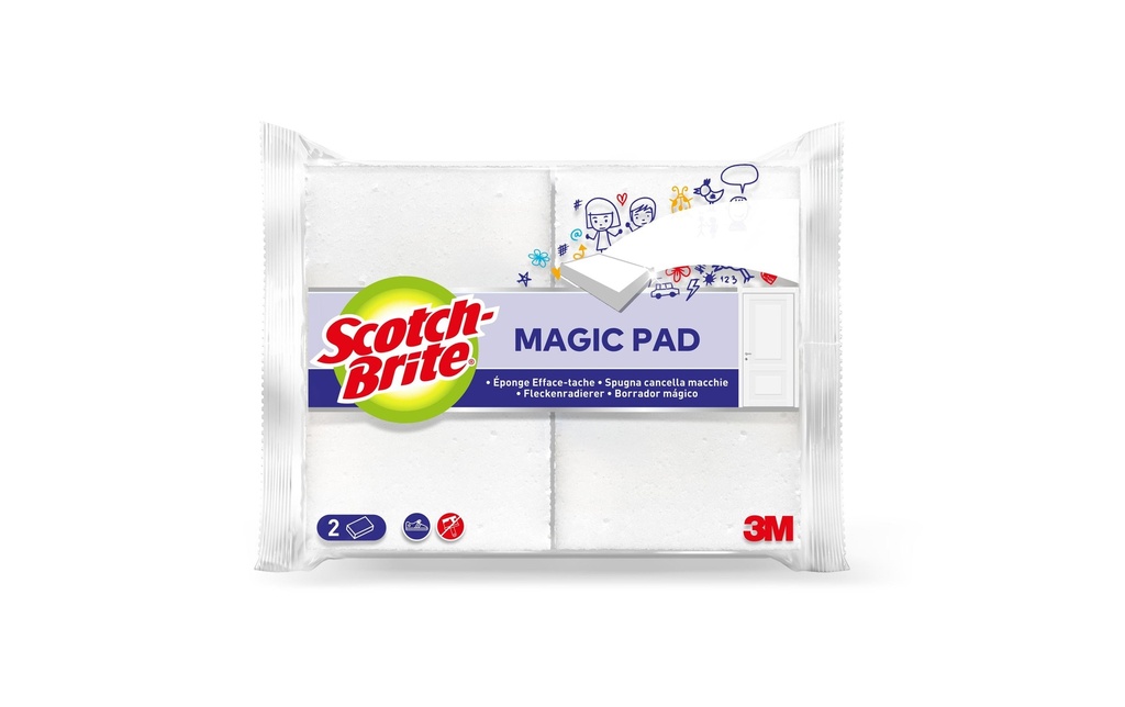 [302112000] SCOTCH-BRITE Efface-taches Magic2 (2 pces)