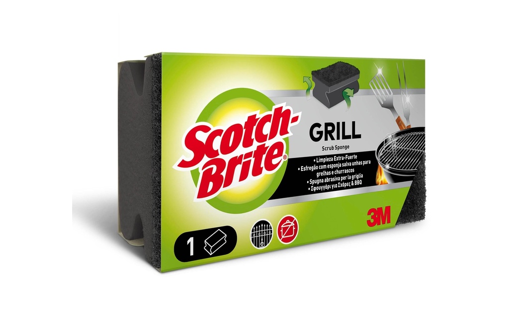 Scotch-Brite Éponge Scotch-Brite Grill 1 Pièce/s