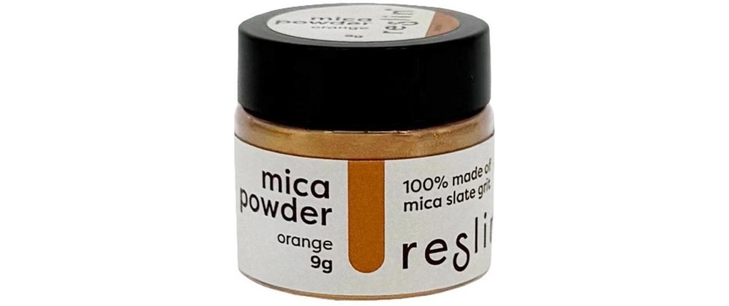 Reslin Poudre de mica 9g Orange