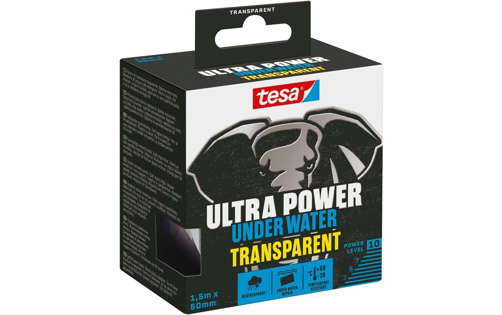 TESA Ultrapow.Underwater,trans 50mm (150 pces)