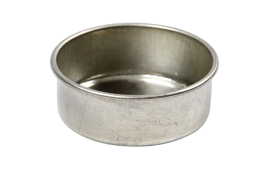 Creativ Company Bougeoir Ø 44 mm pour bougies chauffe-plat, 12 pièces