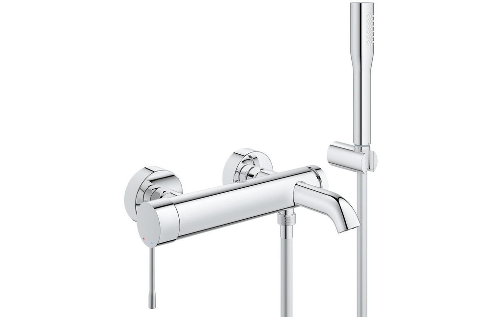 GROHE Robinetterie de baignoire Essence 1/2, chromé, avec douchette à main