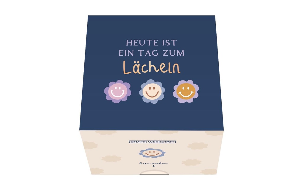 Grafik Werkstatt Message dans une boîte Sourire