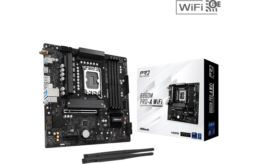 ASRock Carte mère B860M PRO-A WIFI