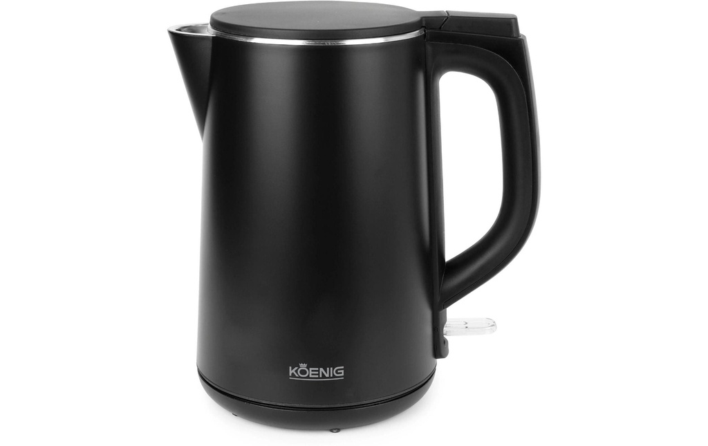 Koenig Bouilloire Eco Line 1.5 l, Noir