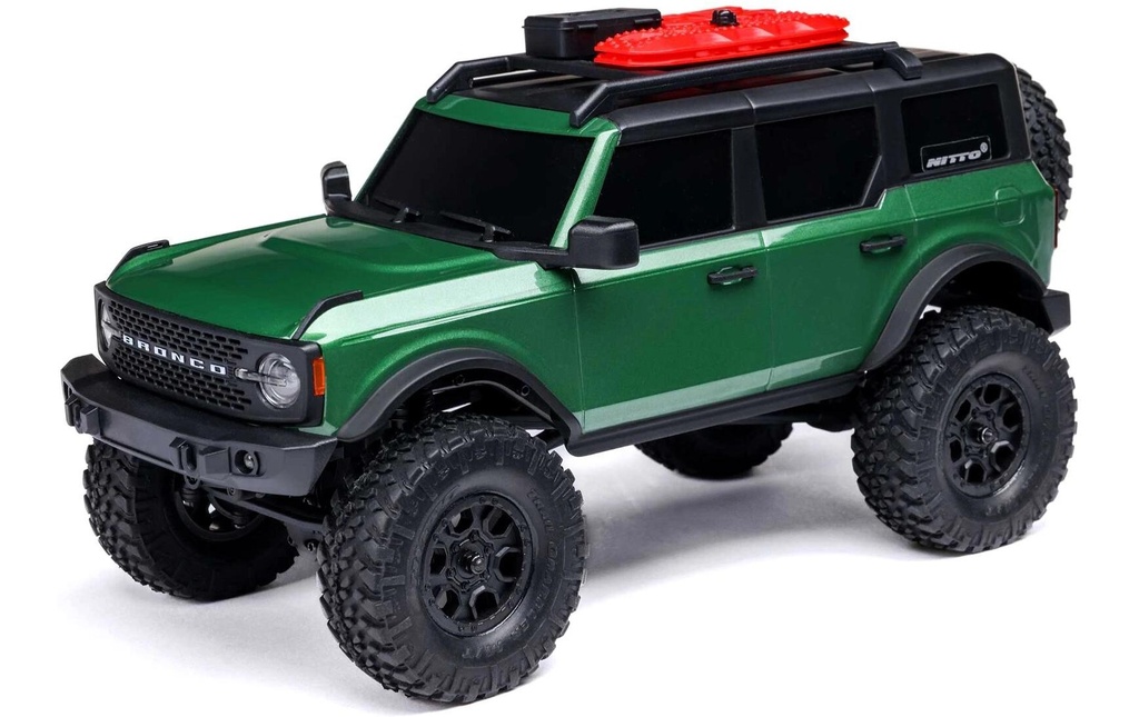 Axial Rock Crawler SCX24 Ford Bronco, Vert RTR, 1:24