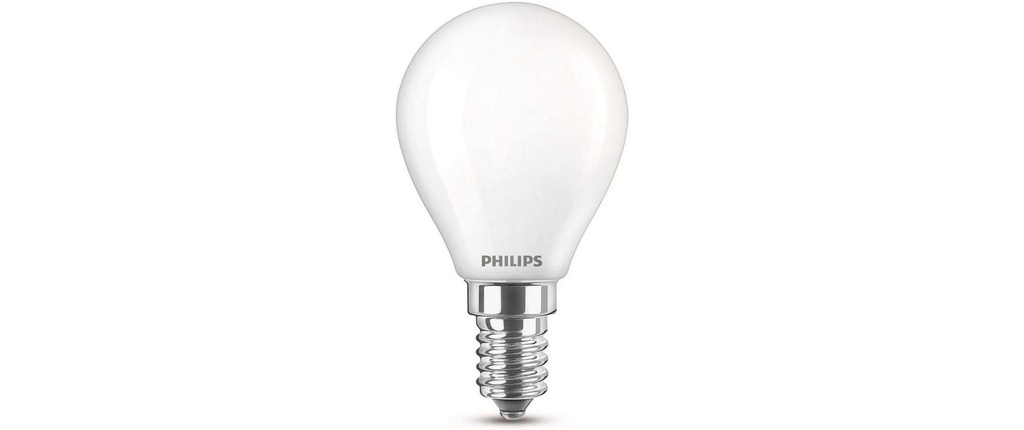 Philips Lampe LED classic 60W E14 CW P45 FR ND Blanc neutre (NW)