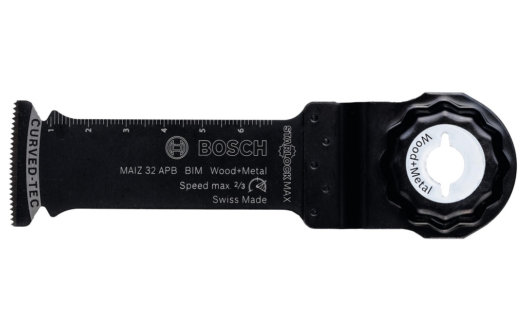 Bosch Professional Lame plongeante Starlock BIM Bois & Métal 80 x 32 mm
