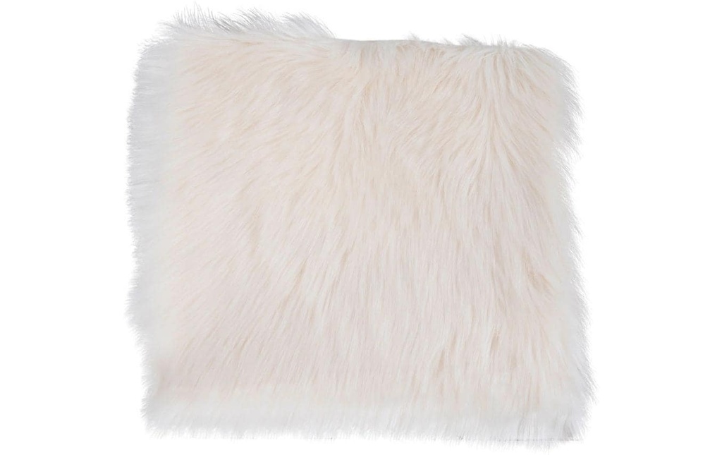 House Nordic Fourrure d'imitation 40 x 40 cm, Ivory