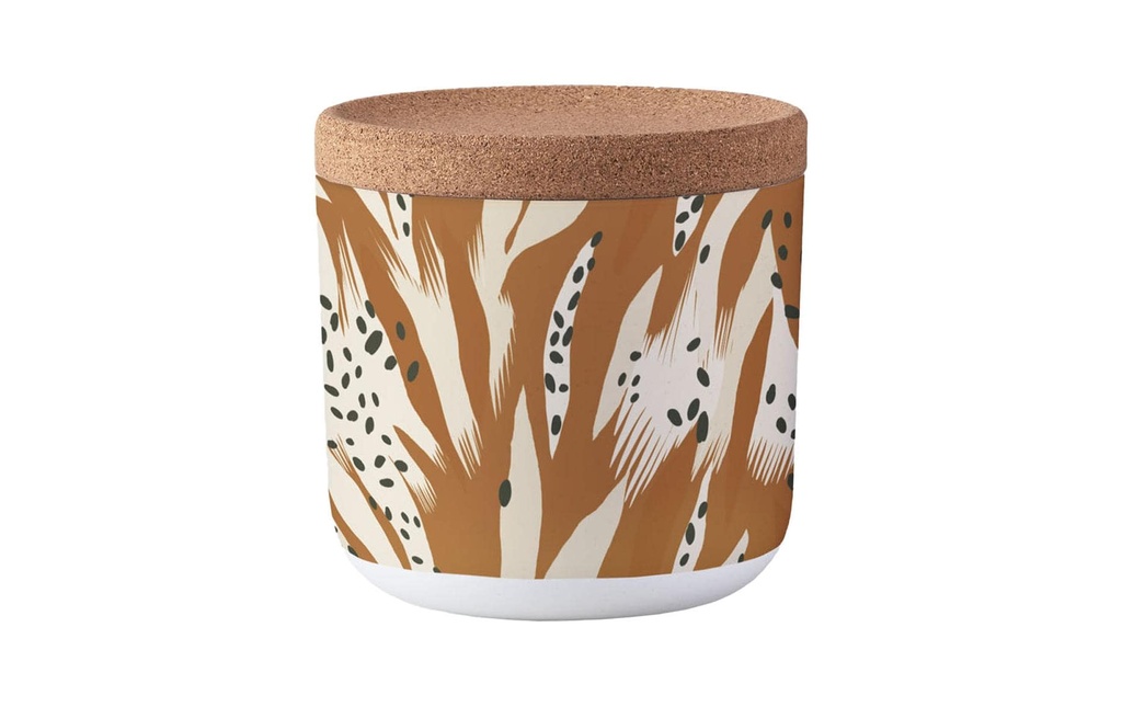 BioLoco Boîte à provisions Jungle S, 0.57 l, Brun/Beige