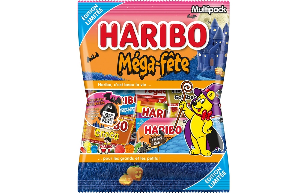 Haribo Bonbons gommeux Halloween Surprise 800 g