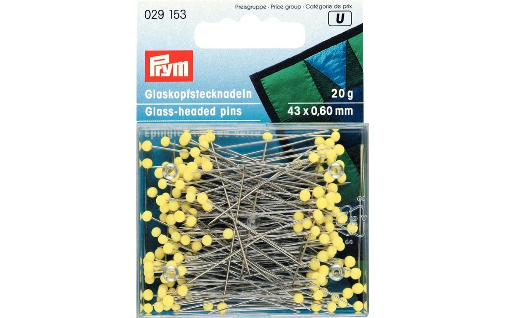 Prym Épingle 0.60 x 43 mm, 20 g
