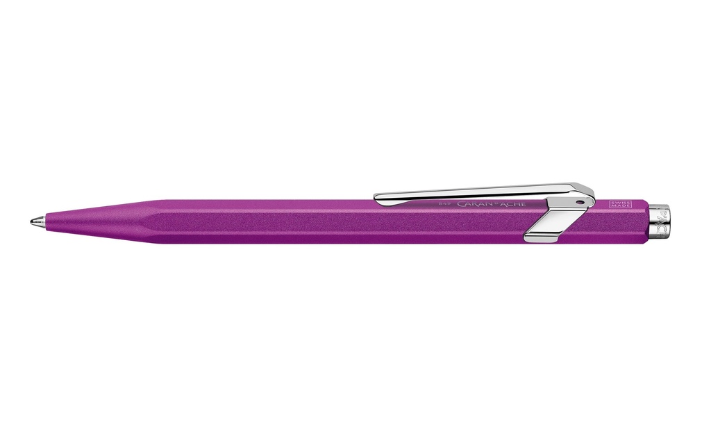 [110849605] CARAN D'ACHE Stylo 849 Colormat viol.av.ét.