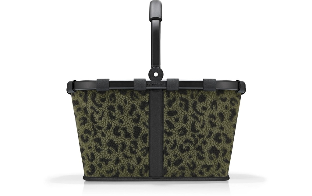 Reisenthel Panier de course Carrybag 22 l Noir/Vert foncé
