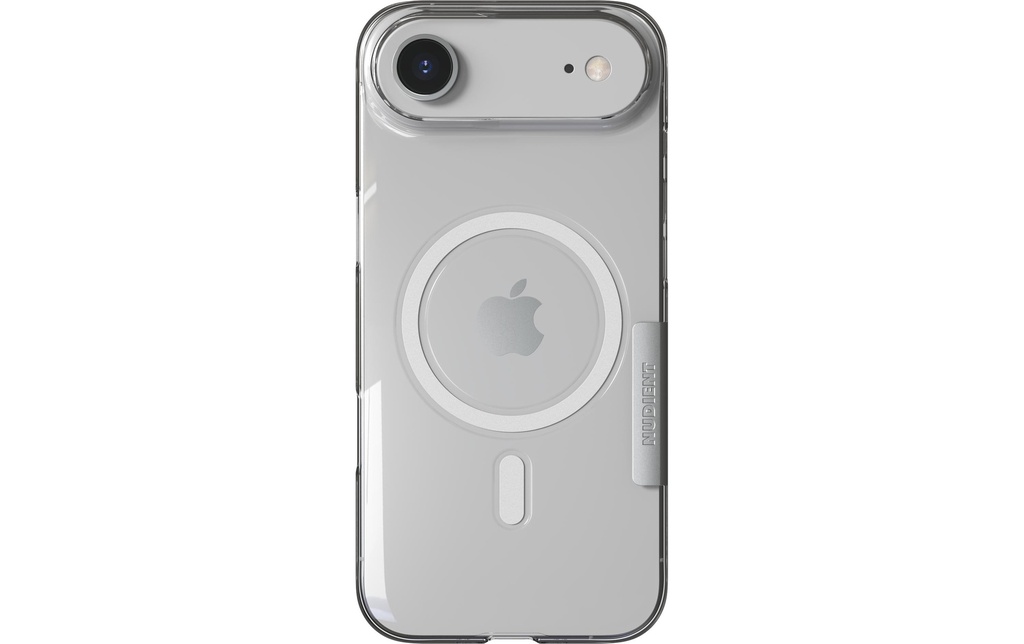 Nudient Coque arrière Thin MagSafe iPhone Air Transparent