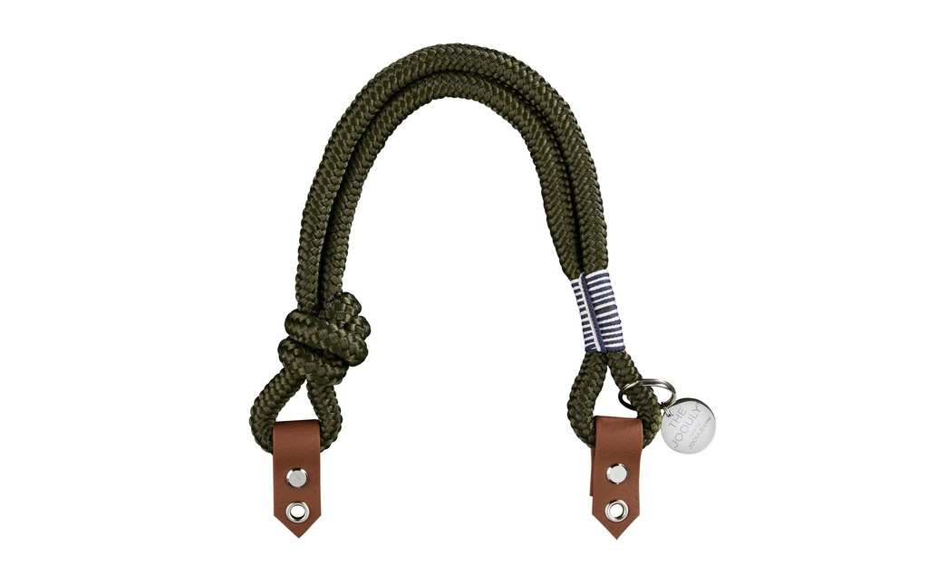 Joouly Poignée en cordage, Vert foncé, L