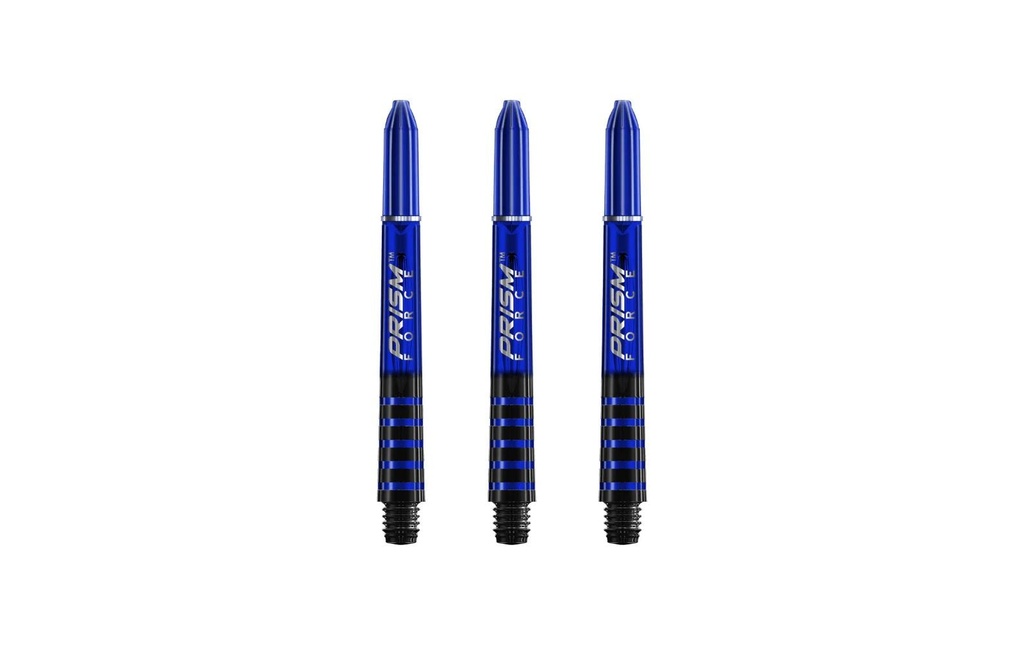 Winmau Shaft Prism Force Medium 47 mm, 3 pièces – bleu