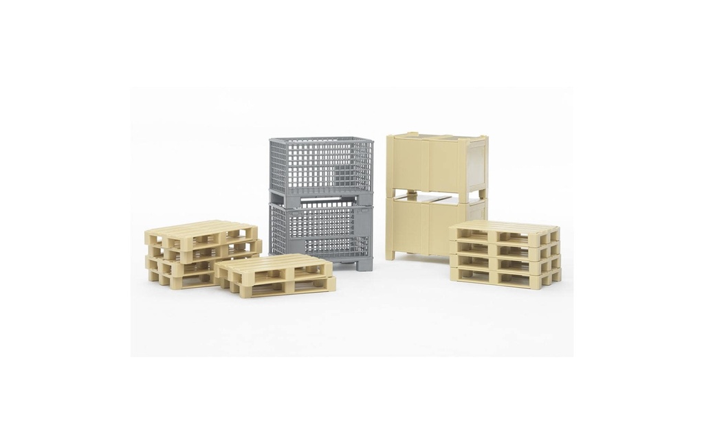 Bruder Spielwaren Accessoire ensemble logistique