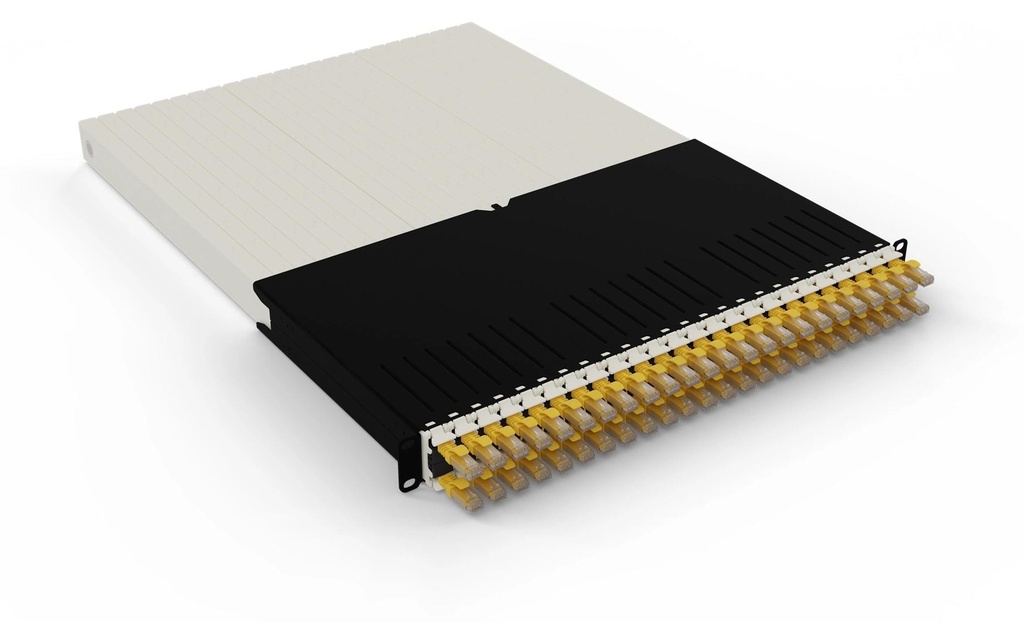 Patchbox patchbox.one / 30RU / Cat 6A, UTP, 1.8 m, Jaune