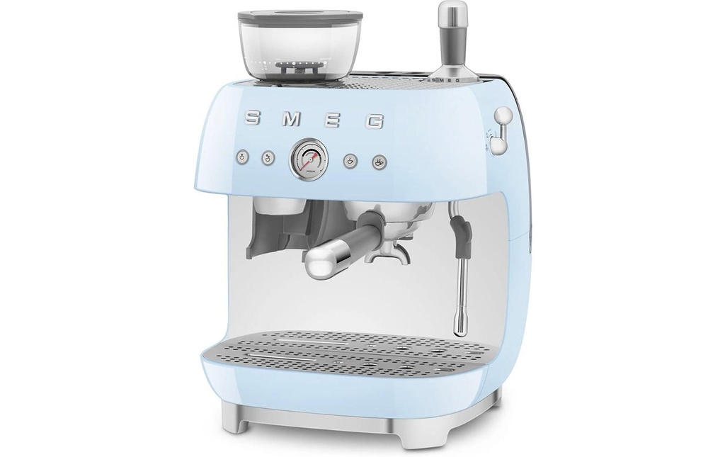 SMEG Machine à expresso 50's Style EGF03PBEU Bleu