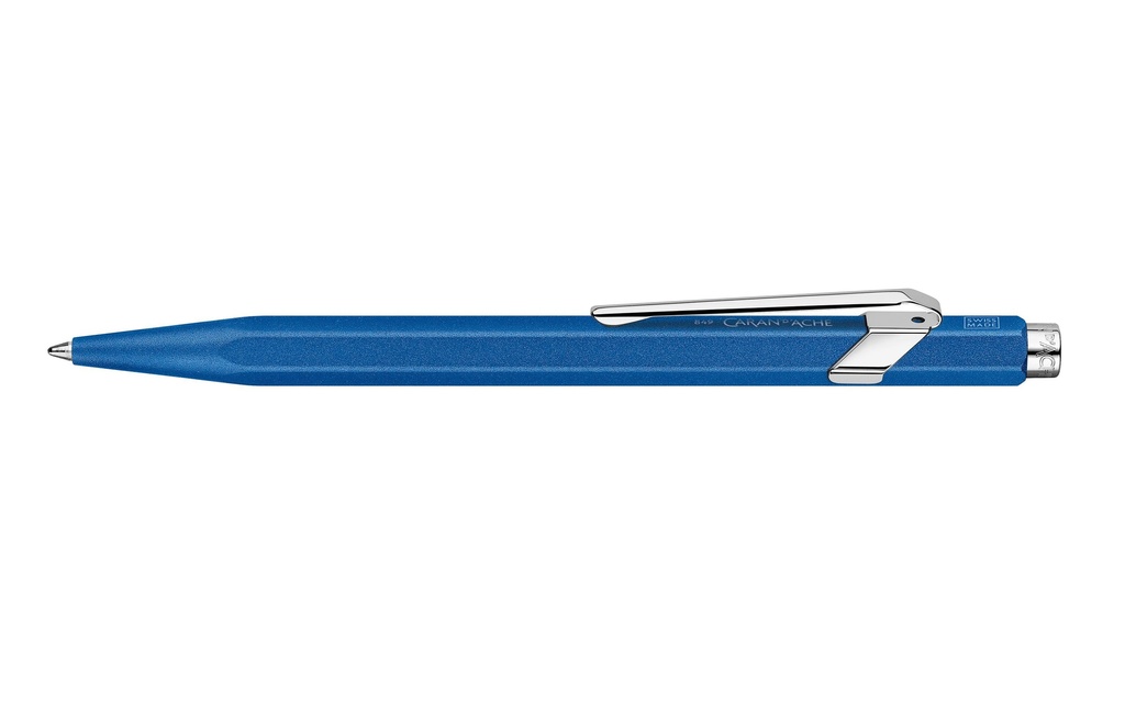 CARAN D'ACHE Stylo 849 Colormat bleu av.ét.