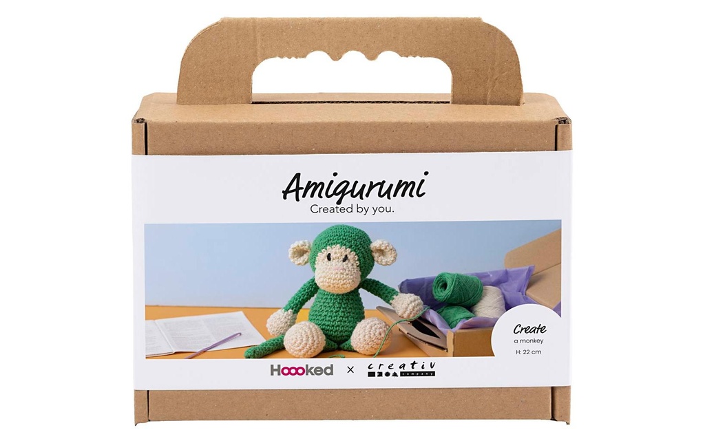 Creativ Company Kits de bricolage Amigurumi, singe