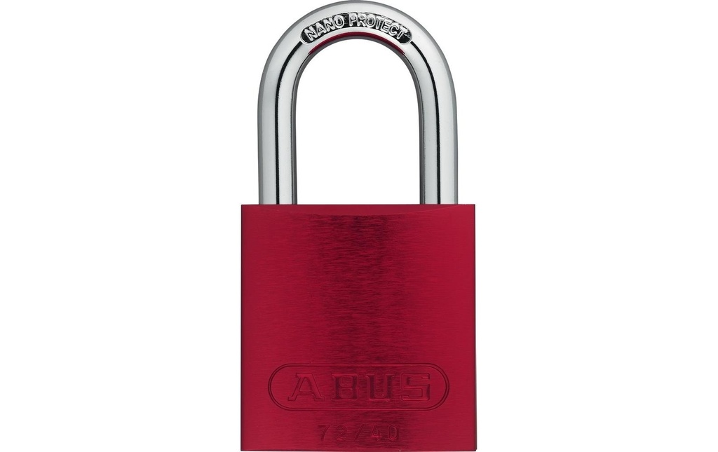Abus Cadenas 72/40 Rouge Aluminium