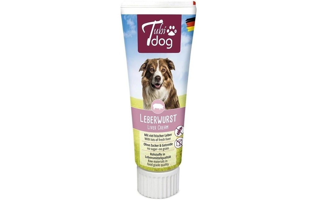 Tubidog Friandise Saucisse de foie, 75 g