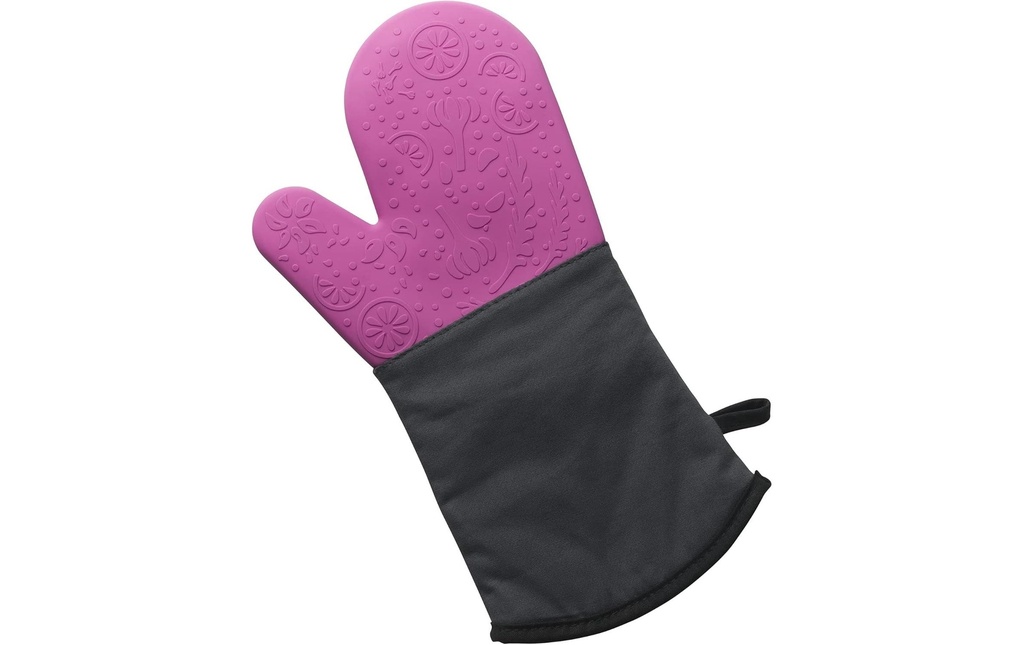 Lurch Gant pour la cuisine Rose/Noir