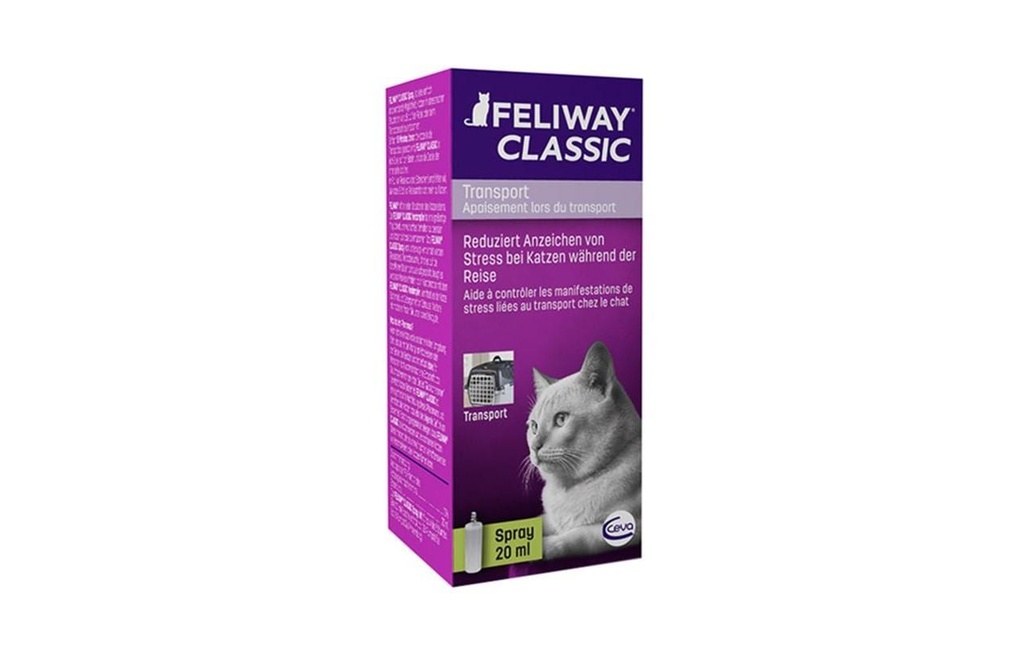 Feliway Bien-être Classic Spray Transport, 20 ml