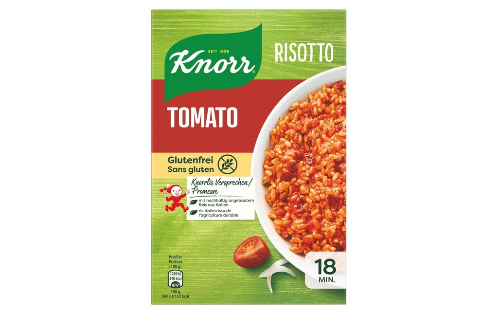 Knorr Risotto Tomato sans gluten 250 g