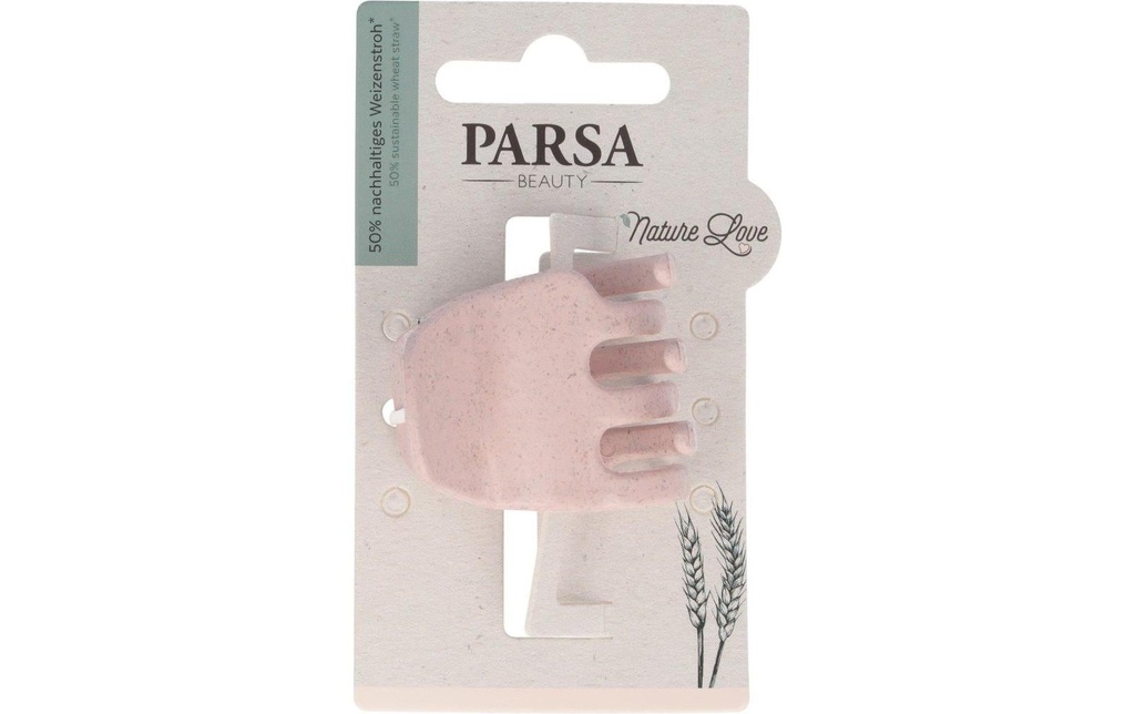 Parsa Beauty Pince à cheveux Nature Love Rose