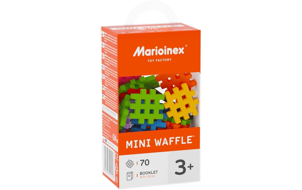 Max Bersinger Modules de construction Marioinex Mini Waffle - 70 pièces