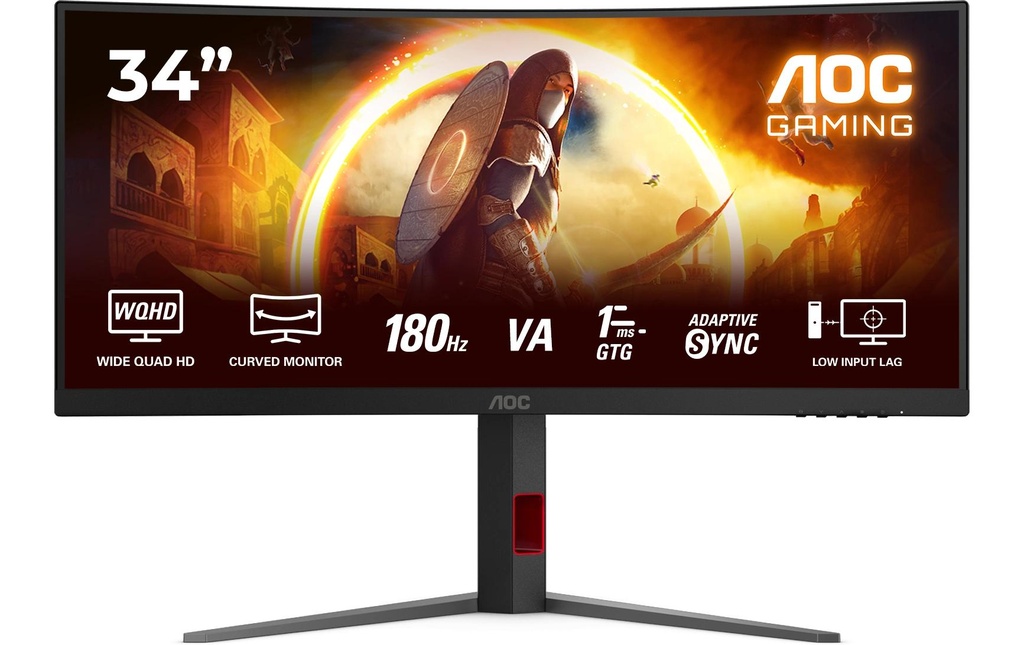 AOC Moniteur CU34G4 34 , 3440 x 1440 (UWQHD)