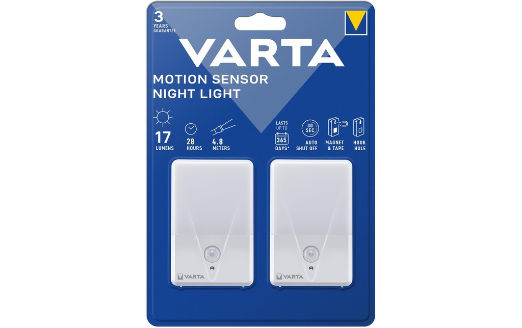 Varta Veilleuse Motion Sensor Night Light Twin