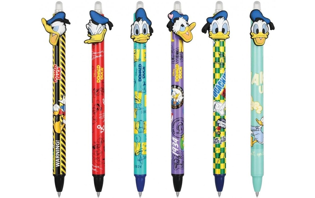 Dreams and Fantasy Stylo à encre gel Donald Duck 0,5 mm, effaçable