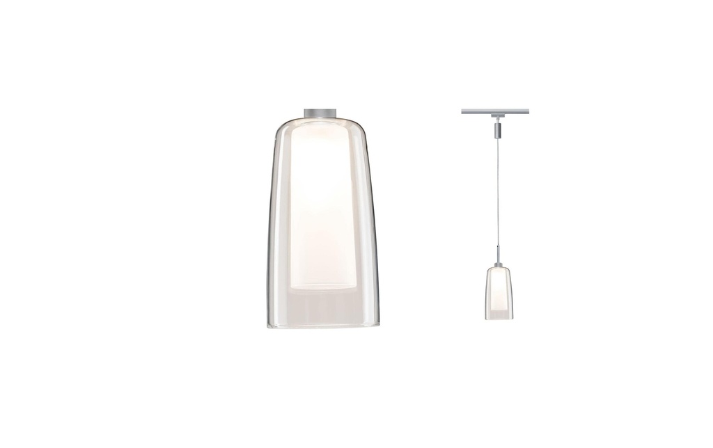 Paulmann Lampe suspendue URail Arido II, 1 x GU10, 5 W, chrome