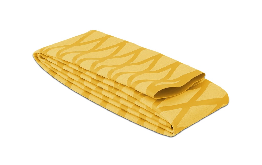 Delock Gaine thermorétractable dessin en X antidérapant 1 m x 40 mm Jaune