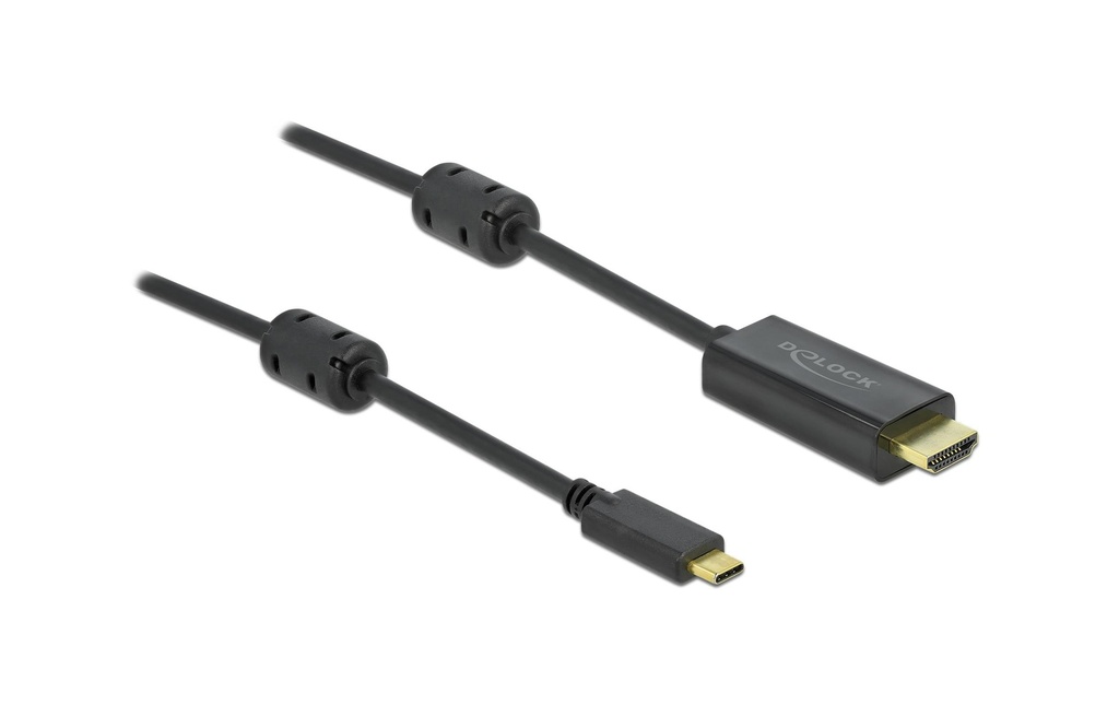 Delock Câble USB-C – HDMI , 4K/60Hz, actif, 3 m