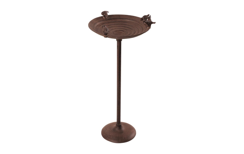 Esschert Design Abreuvoir pour oiseaux sur pied, 60 cm