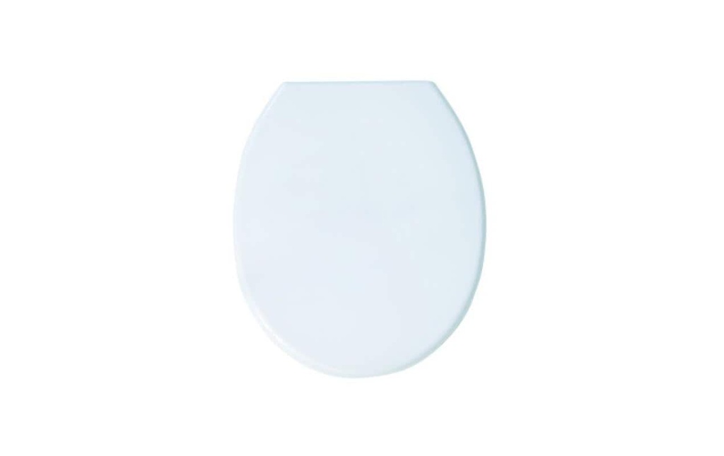 MSV Siège de toilette Blanc