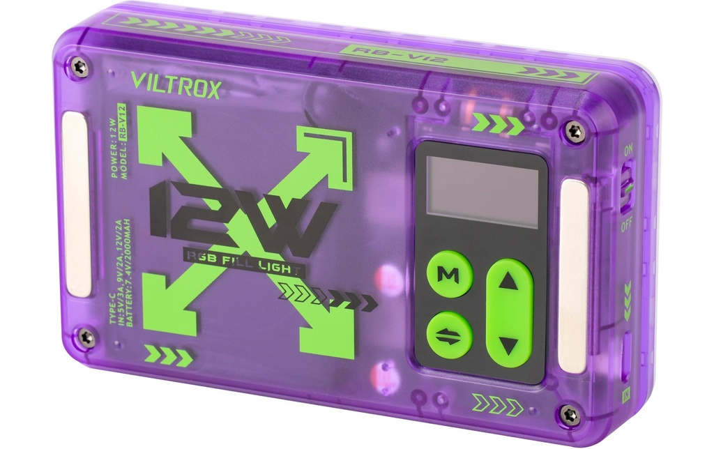 Viltrox Lampe vidéo RB-V12 RGB LED Light Panel