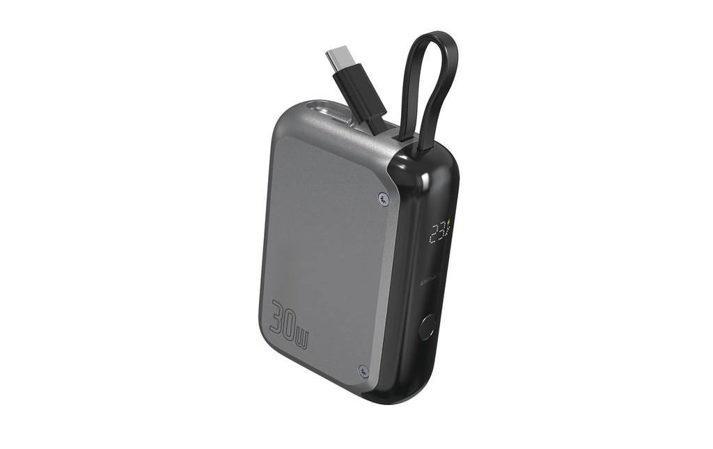 4smarts Chargeurs portatifs Pocket 10000 mAh, Gris